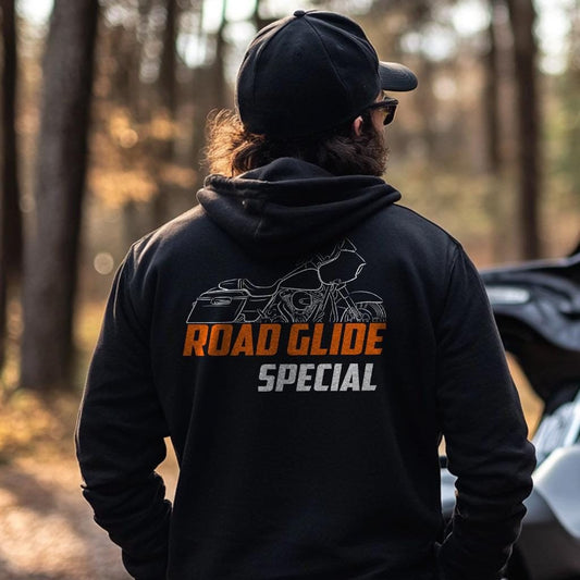 Harley-Davidson Road Glide Special FLTRXS Inspired Hoodie - Biker Motorcycle Sweatshirt