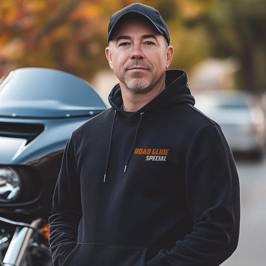 Harley-Davidson Road Glide Special FLTRXS Inspired Hoodie - Biker Motorcycle Sweatshirt