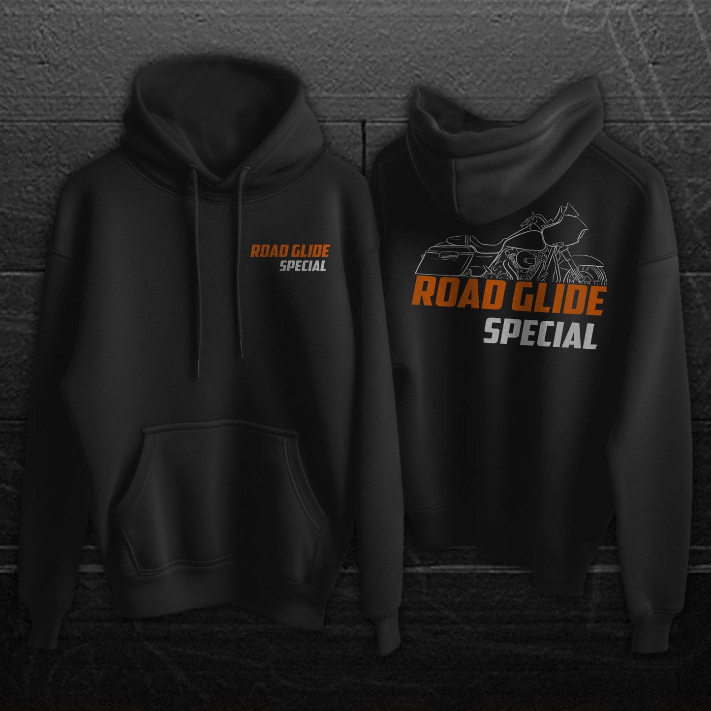 Harley-Davidson Road Glide Special FLTRXS Inspired Hoodie - Biker Motorcycle Sweatshirt
