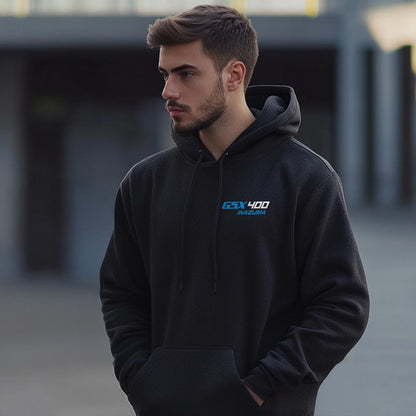 Suzuki GSX 400 Inazuma Inspired Hoodie - Motorcycle Sweatshirt for Riders