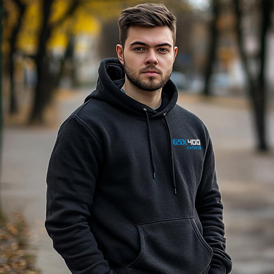 Suzuki GSX 400 Impulse Inspired Hoodie - Motorcycle Sweatshirt for Riders