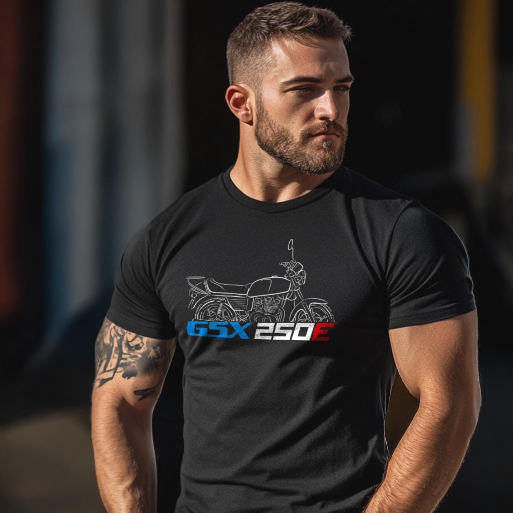 Suzuki GSX250E Inspired T-Shirt - Motorcycle Tee Shirt for Riders