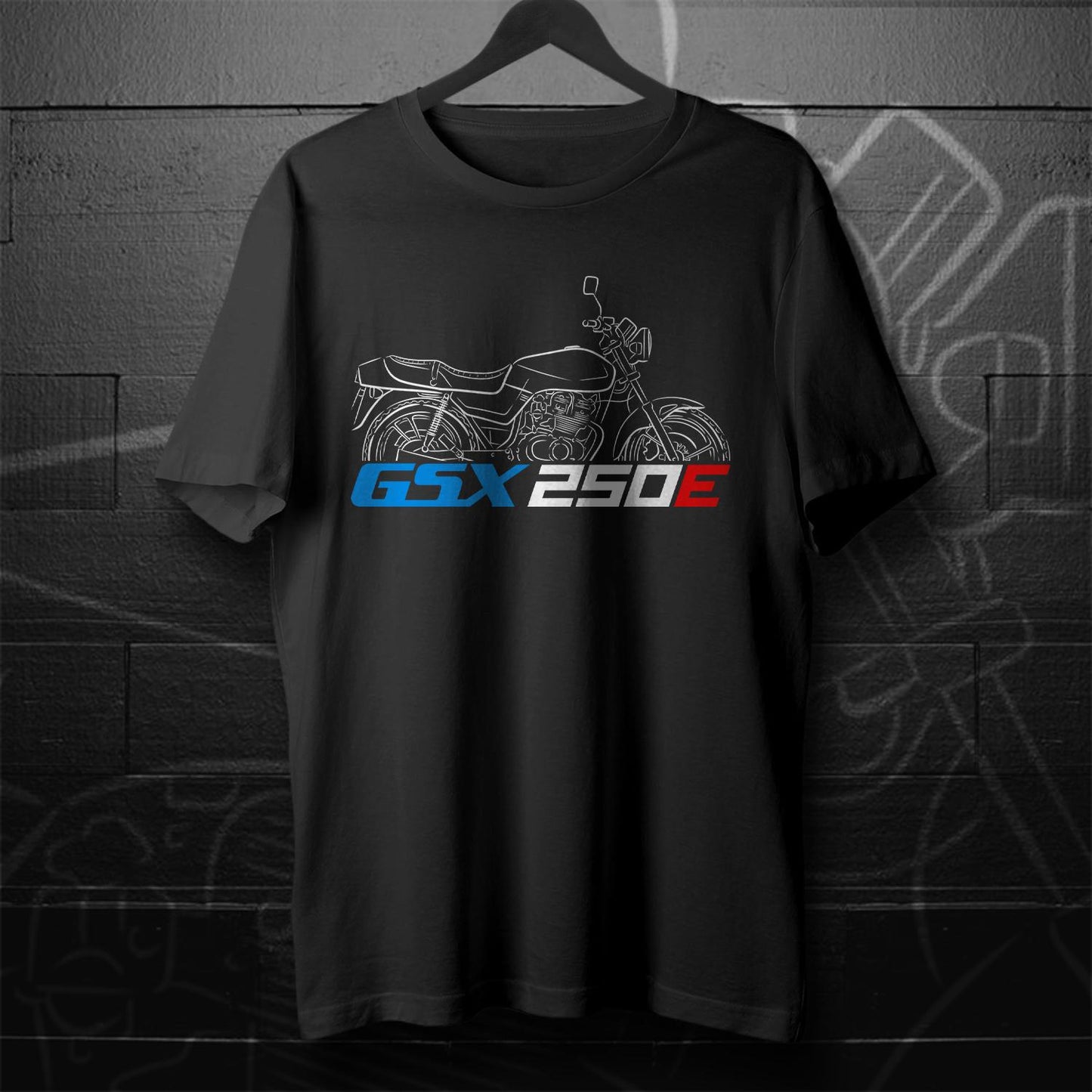 Suzuki GSX250E Inspired T-Shirt - Motorcycle Tee Shirt for Riders