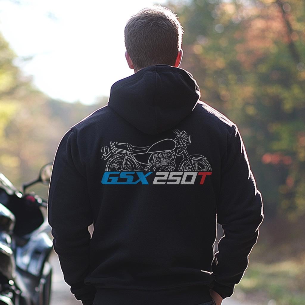 Suzuki GSX250T 1981 Inspired Hoodie - Motorcycle Sweatshirt for Riders