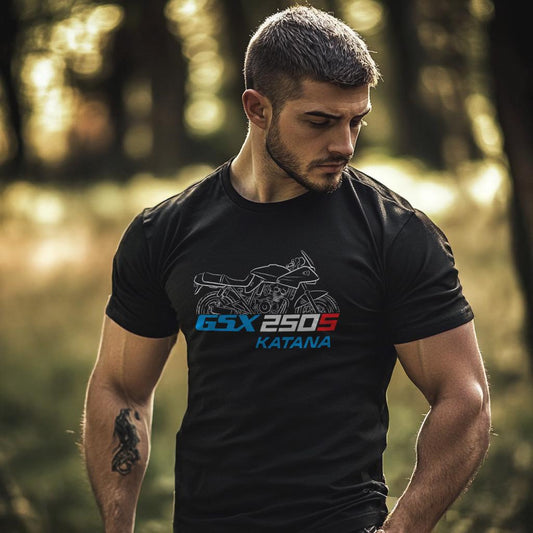 Suzuki GSX250S Katana Inspired T-Shirt - Motorcycle Tee Shirt for Riders