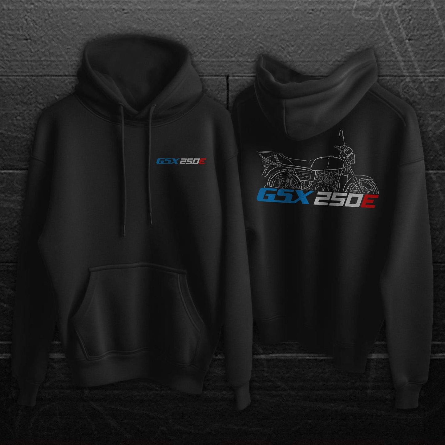 Suzuki GSX250E Inspired Hoodie - Motorcycle Sweatshirt for Riders