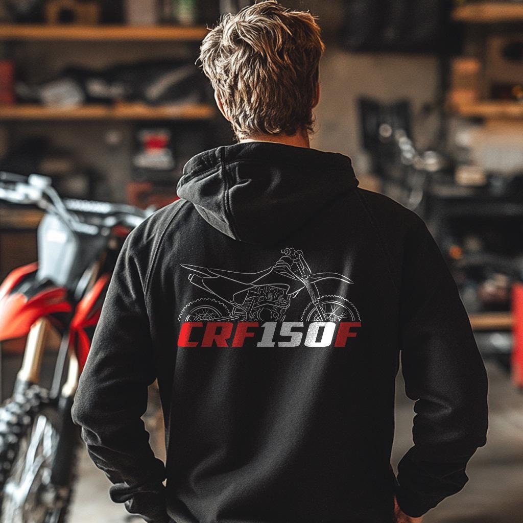 Honda CRF150 | F | L & R Inspired Hoodie - Motorcycle Sweatshirt