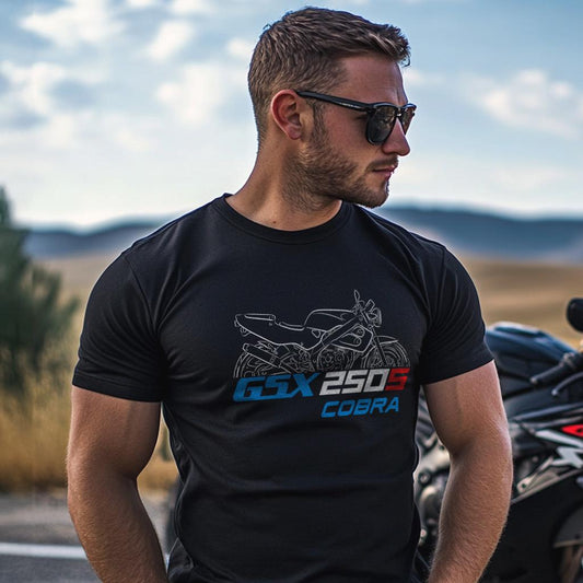 Suzuki GSX250S Cobra 1989 Inspired T-Shirt - Motorcycle Tee Shirt for Riders