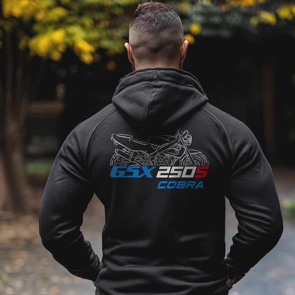 Suzuki GSX250S Cobra 1989 Inspired Hoodie - Motorcycle Sweatshirt for Riders