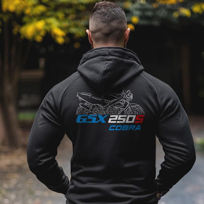 Suzuki GSX250S Cobra 1989 Inspired Hoodie - Motorcycle Sweatshirt for Riders
