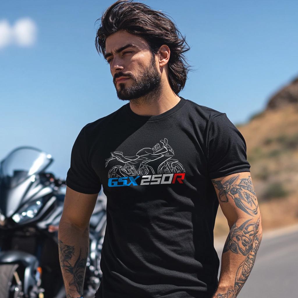 Suzuki GSX250R Inspired T-Shirt - Motorcycle Tee Shirt for Riders