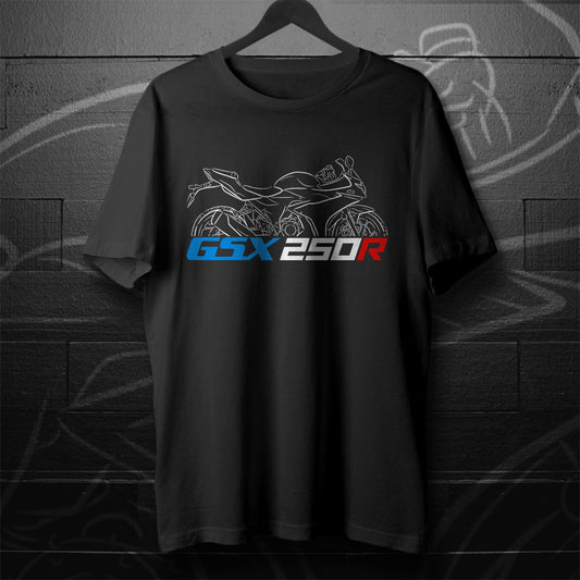 Suzuki GSX250R Inspired T-Shirt - Motorcycle Tee Shirt for Riders