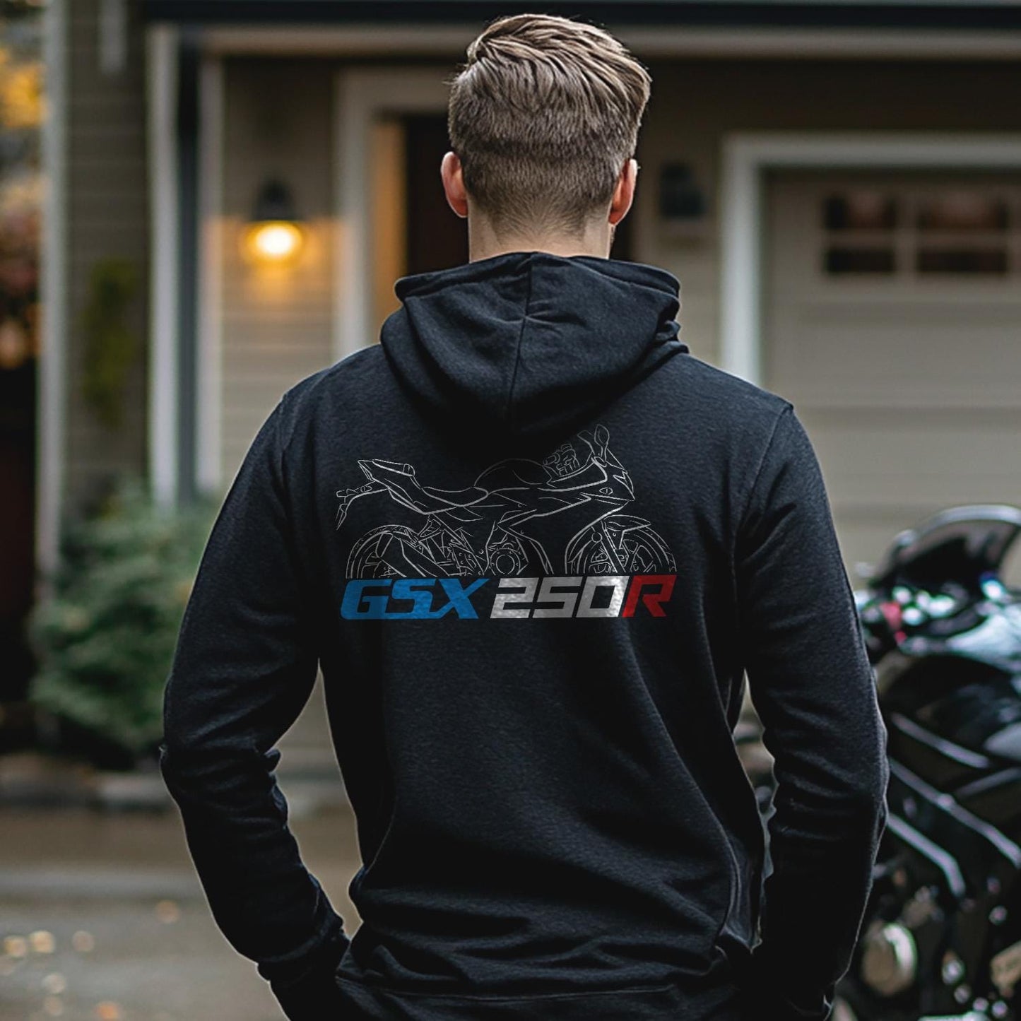Suzuki GSX250R Inspired Hoodie - Motorcycle Sweatshirt for Riders