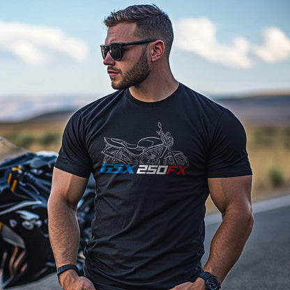 Suzuki GSX250FX Inspired T-Shirt - Motorcycle Tee Shirt for Riders