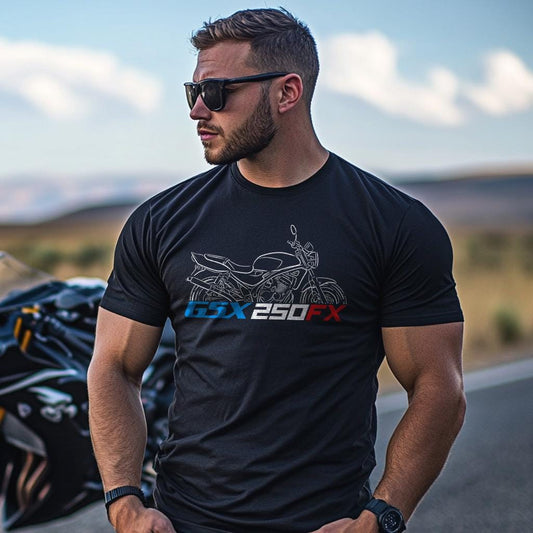 Suzuki GSX250FX Inspired T-Shirt - Motorcycle Tee Shirt for Riders