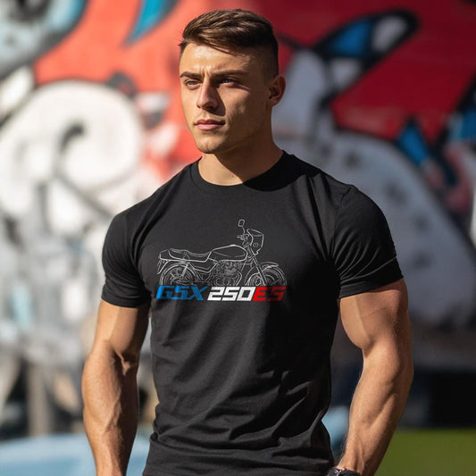 Suzuki GSX250ES 1984 - 1985 Inspired T-Shirt - Motorcycle Tee Shirt for Riders