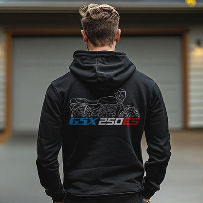 Suzuki GSX250ES 1984 - 1985 Inspired Hoodie - Motorcycle Sweatshirt for Riders