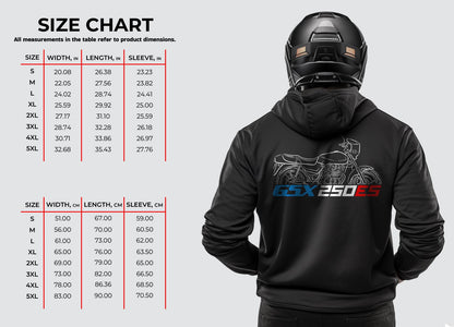 Suzuki GSX250ES 1984 - 1985 Inspired Hoodie - Motorcycle Sweatshirt for Riders