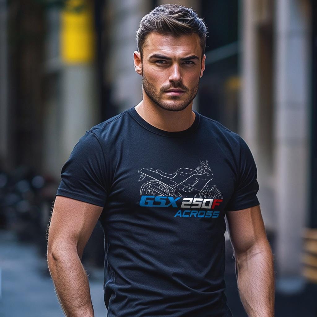 Suzuki GSX 250F Across Inspired T-Shirt - Motorcycle Tee Shirt for Riders