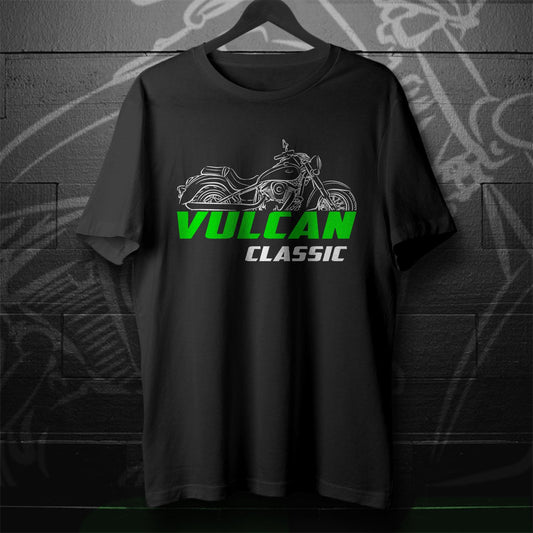 Kawasaki VN900 Vulcan 900 Inspired T-Shirt - Motorcycle Tee Shirt for Riders