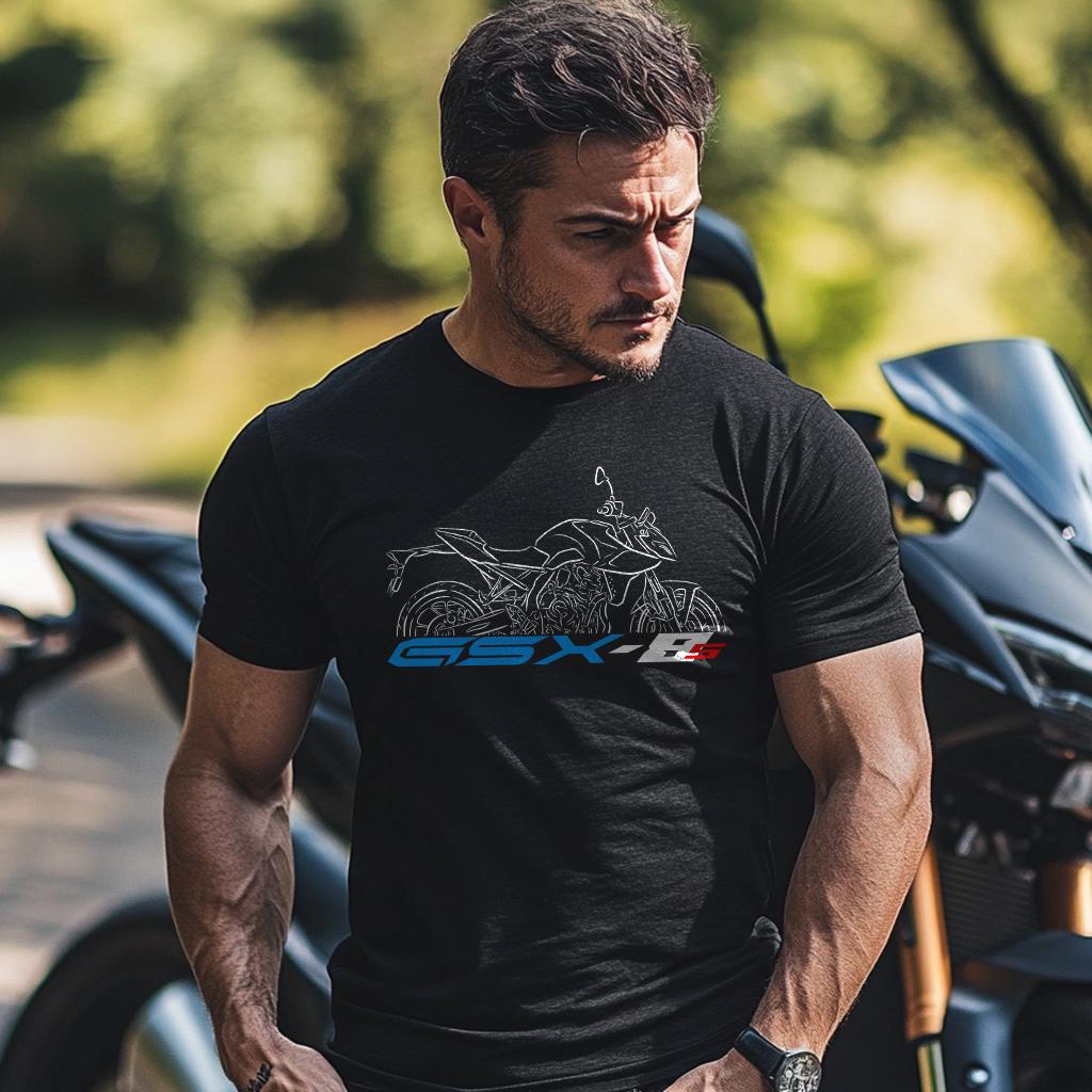 Suzuki GSX-8S 2023 - 2024 Inspired T-Shirt - Motorcycle Tee Shirt for Riders