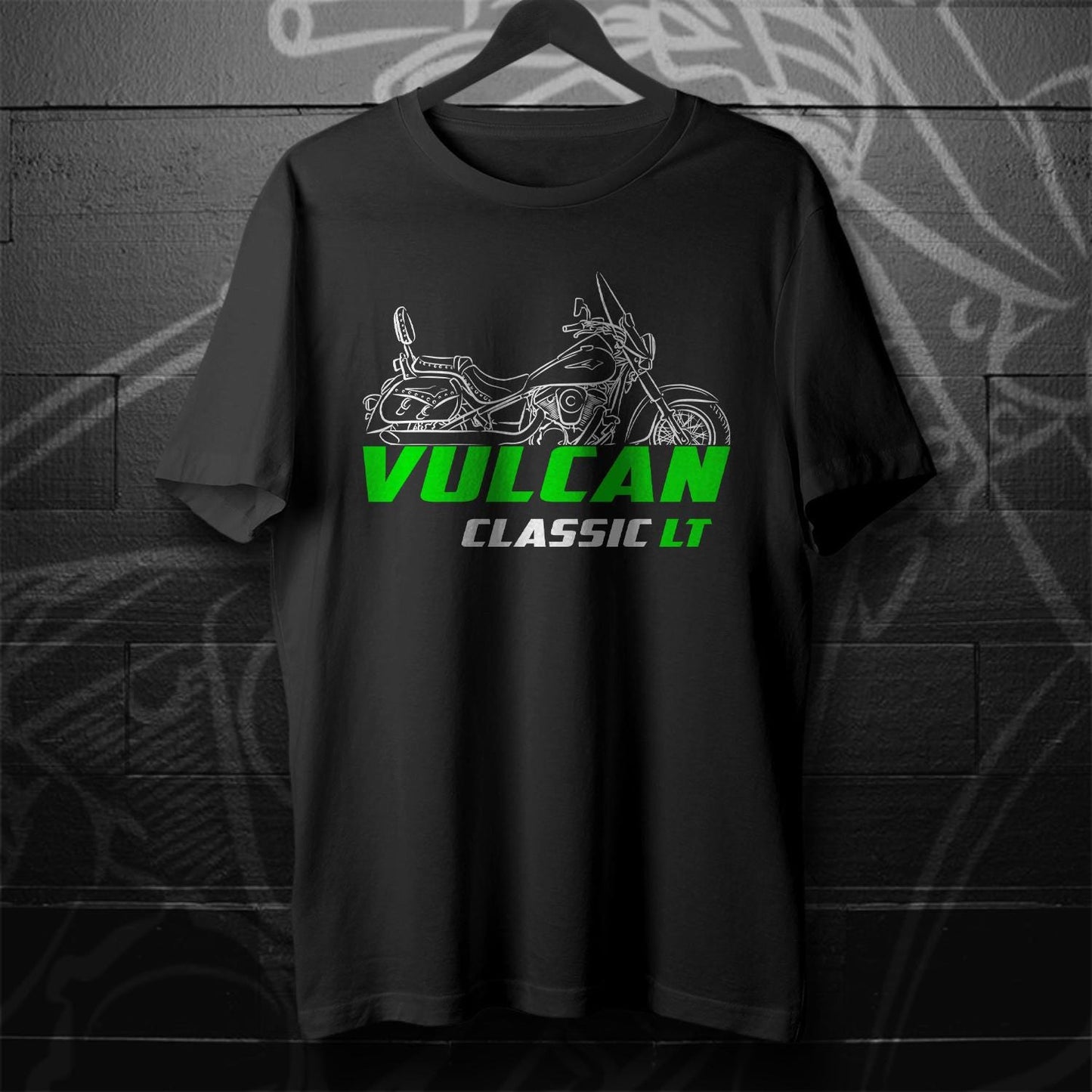 Kawasaki VN900 Vulcan 900 Inspired T-Shirt - Motorcycle Tee Shirt for Riders