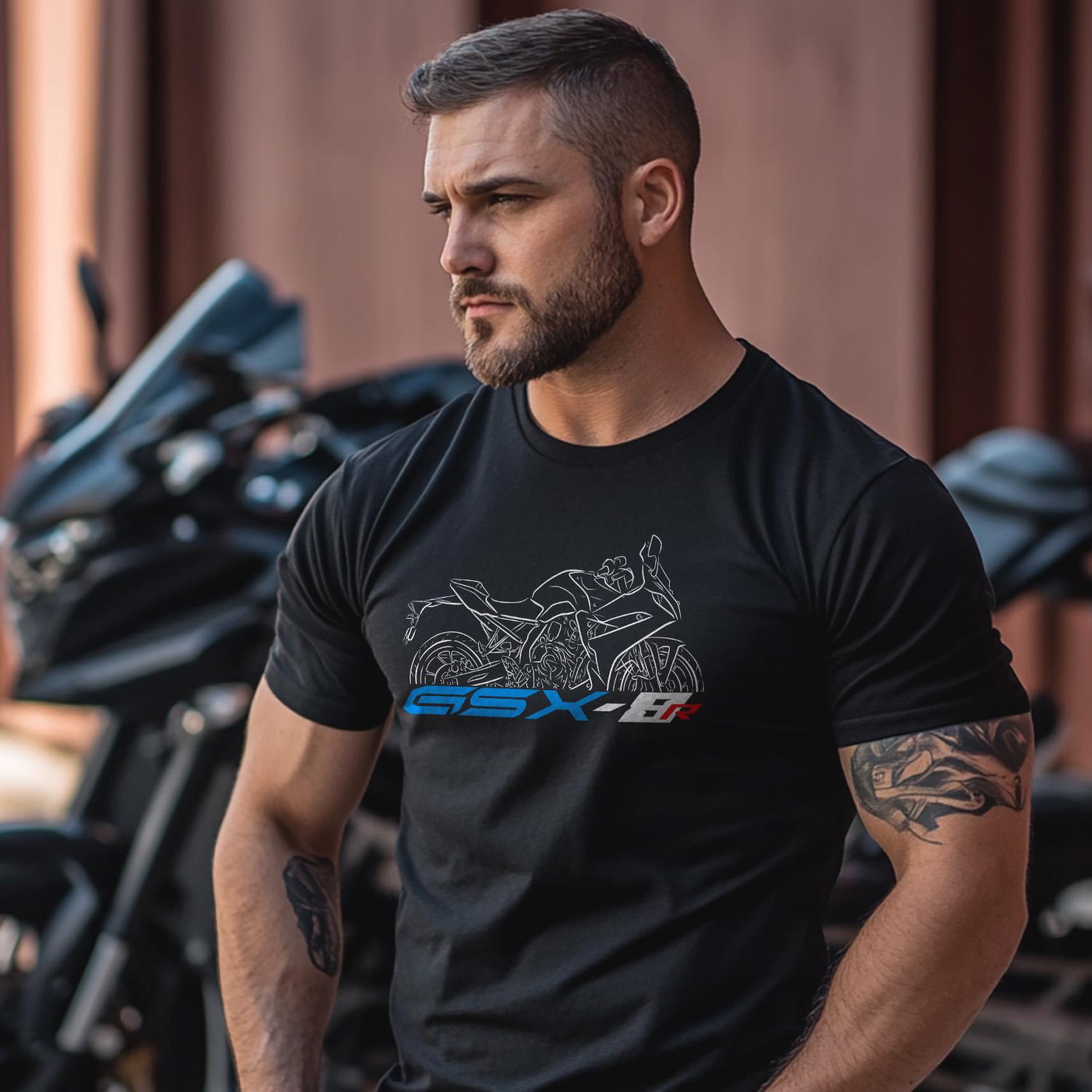 Suzuki GSX-8R 2024 Inspired T-Shirt - Motorcycle Tee Shirt for Riders