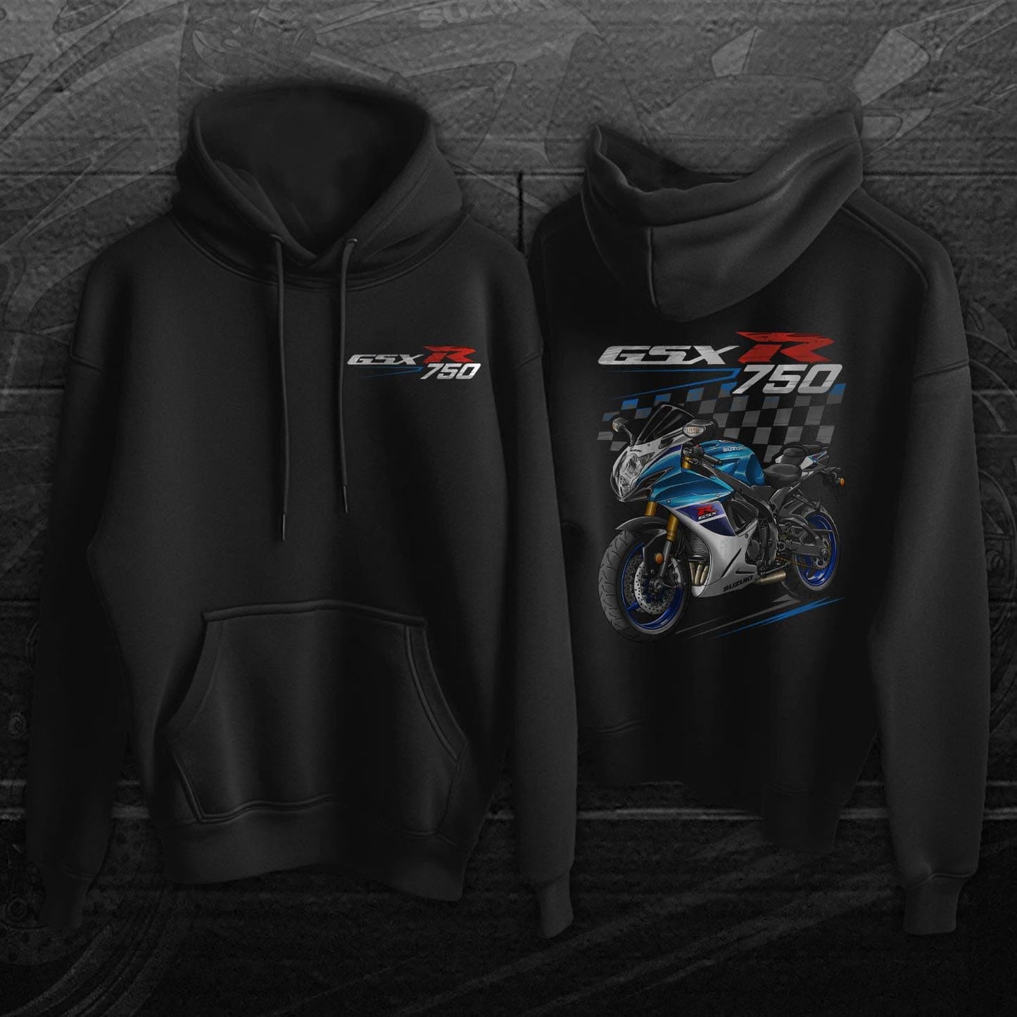 Suzuki GSX-R750 2024 Inspired Hoodie - Motorcycle Sweatshirt