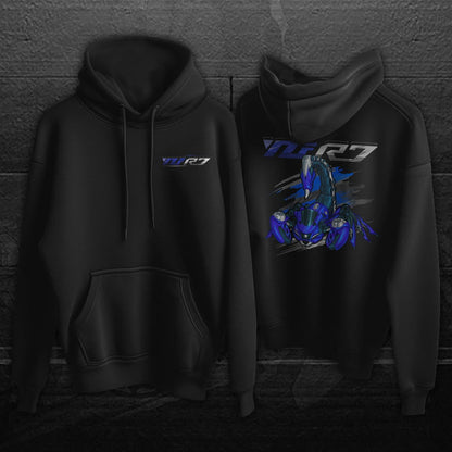 Yamaha YZF-R7 2022-24 Inspired Hoodie - Motorcycle Sweatshirt for Rider
