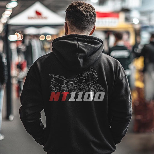 Honda NT1100 Inspired Hoodie - Motorcycle Sweatshirt for Riders