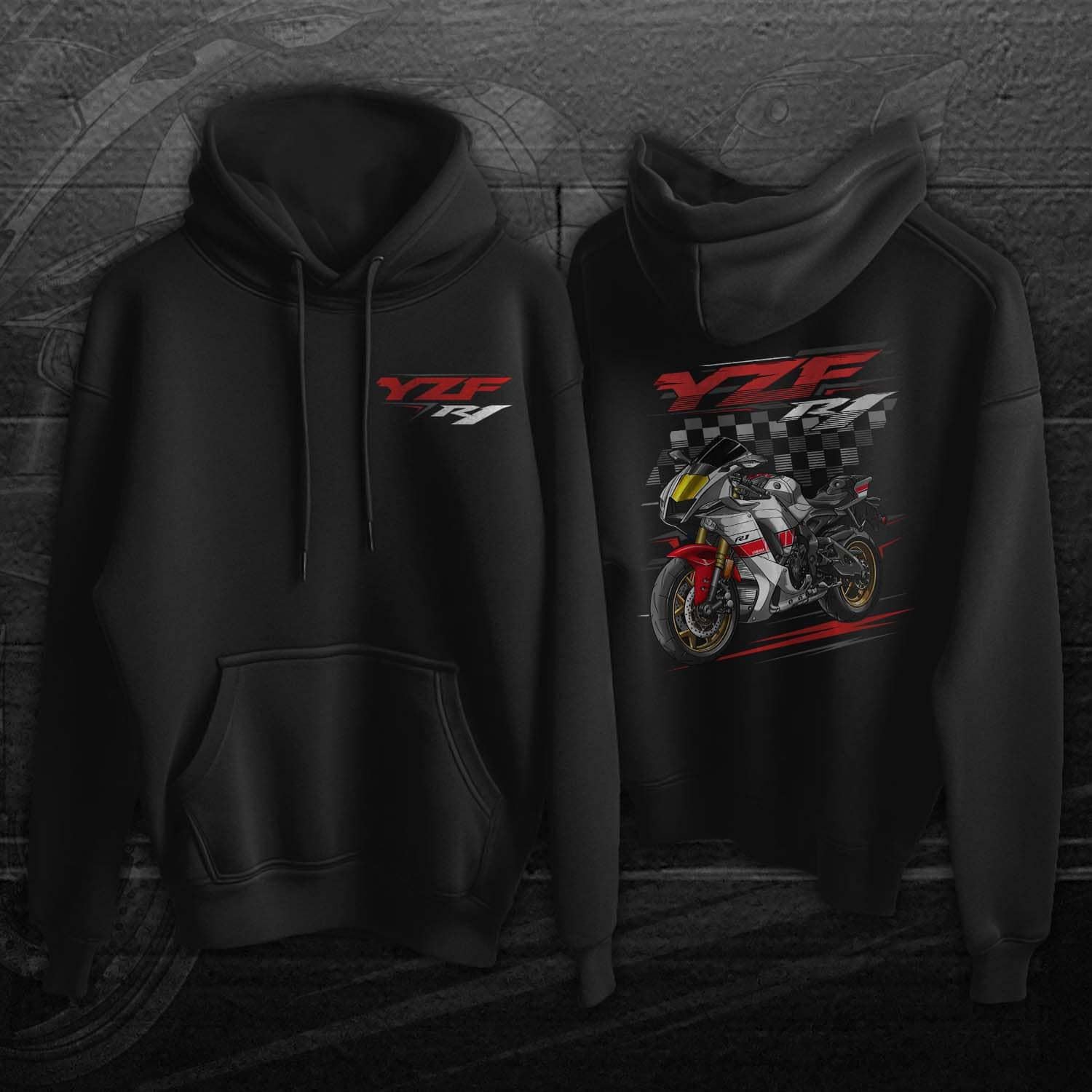 Yamaha YZF-R1 2020-23 Inspired Hoodie - Motorcycle Sweatshirt