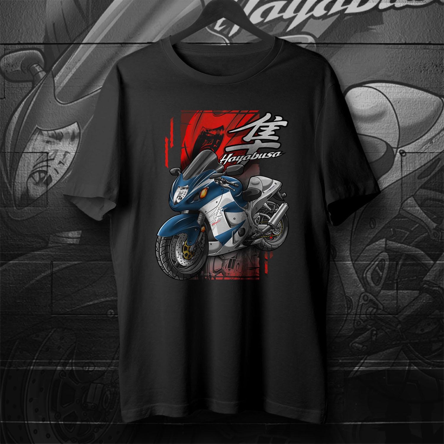 Suzuki Hayabusa 2005-06 Inspired T-Shirt - Motorcycle Tee Shirt