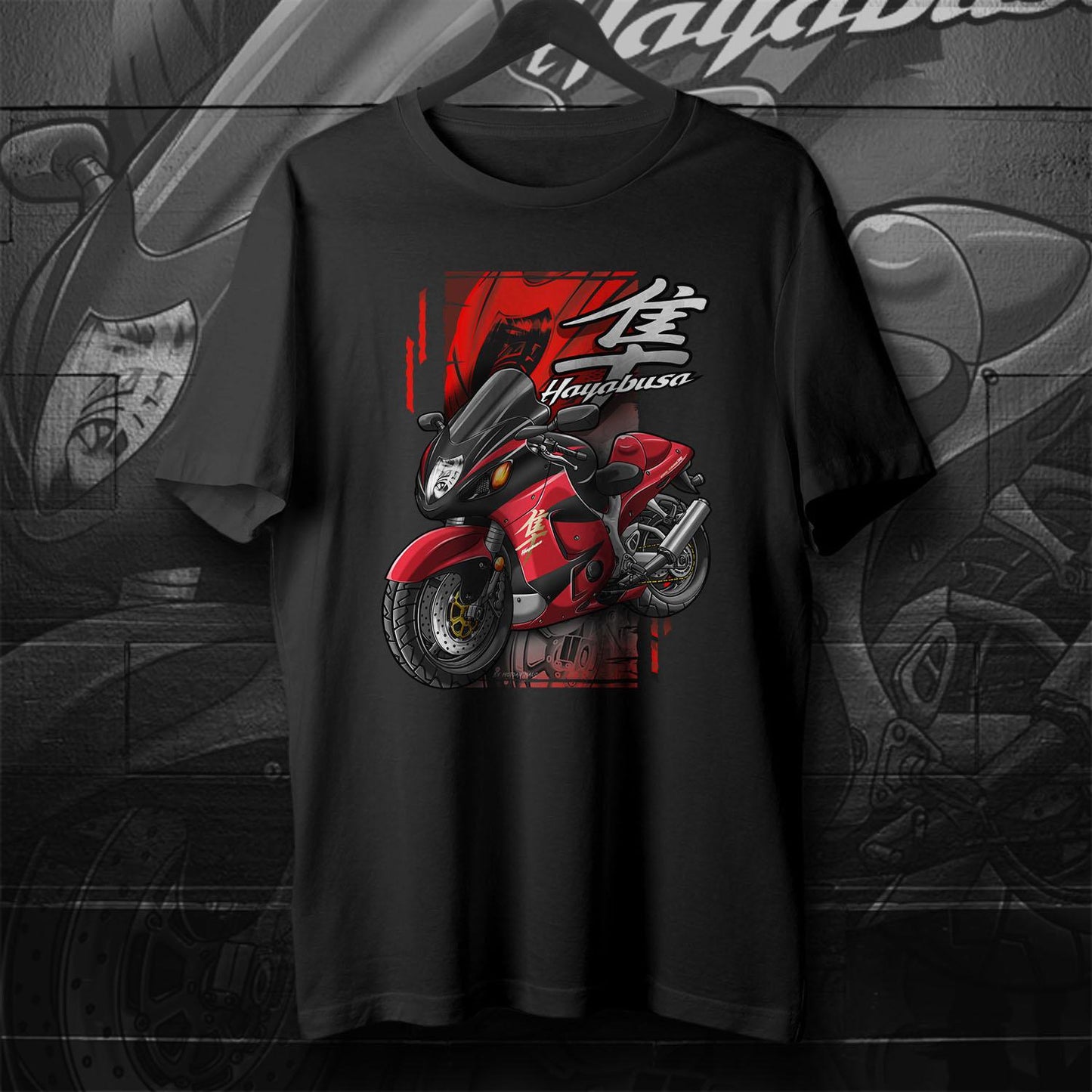 Suzuki Hayabusa 2005-06 Inspired T-Shirt - Motorcycle Tee Shirt