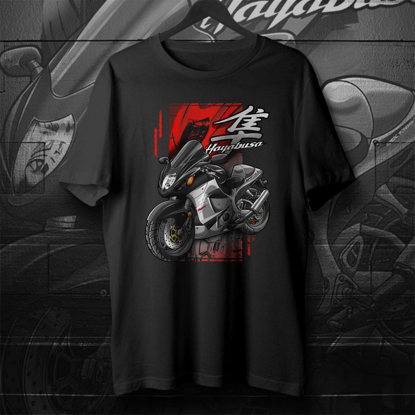 Suzuki Hayabusa 2005-06 Inspired T-Shirt - Motorcycle Tee Shirt