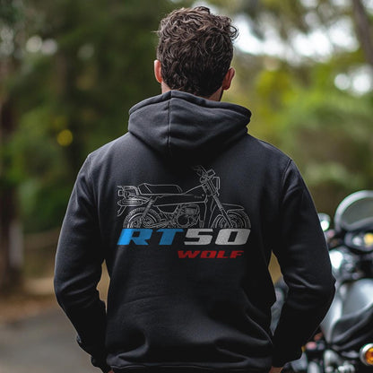 Suzuki RT50 Wolf 1982 - 1985 Inspired Hoodie - Motorcycle Sweatshirt for Riders