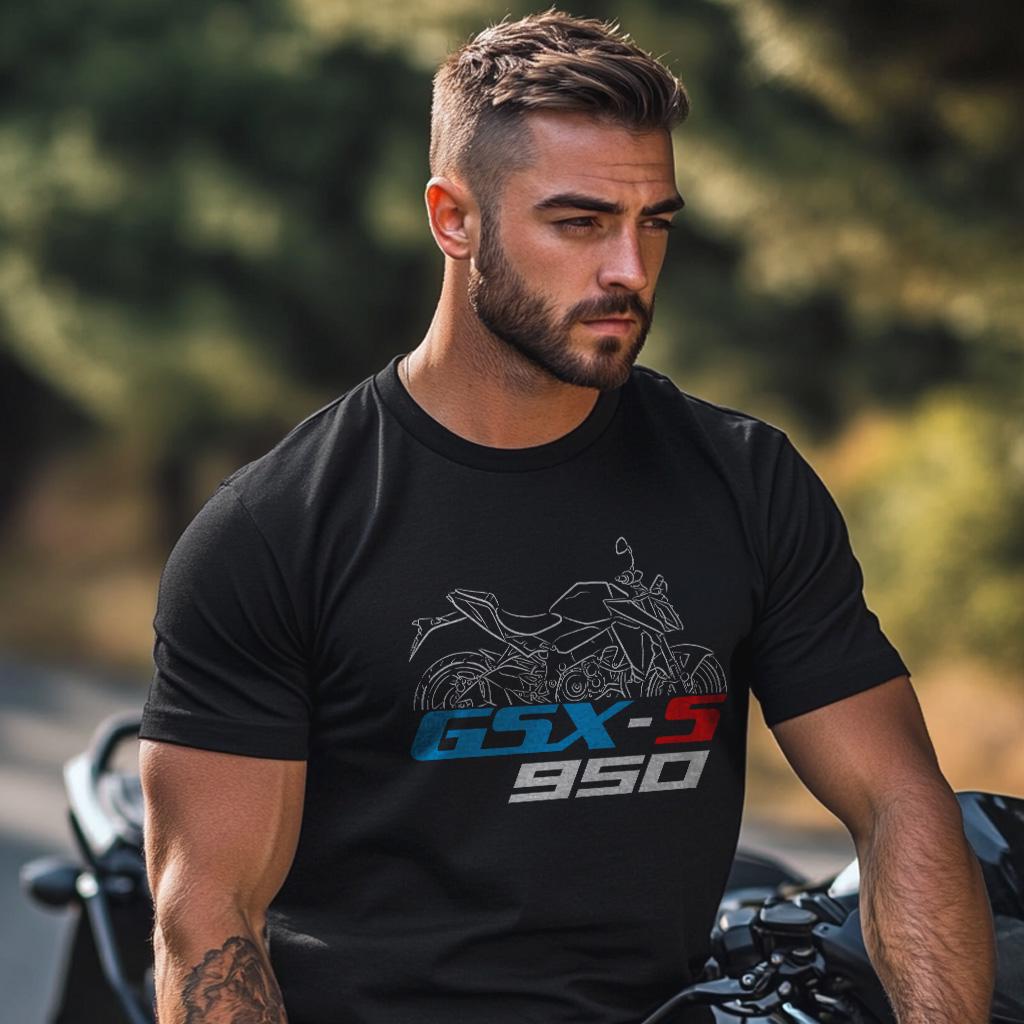 Suzuki GSX-S 950 Inspired T-Shirt - Motorcycle Tee Shirt for Riders