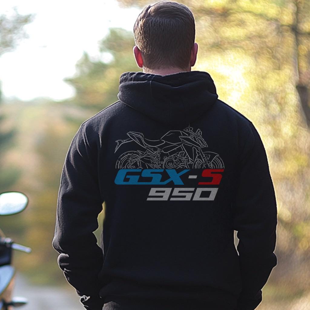 Suzuki GSX-S 950 Inspired Hoodie - Motorcycle Sweatshirt for Riders