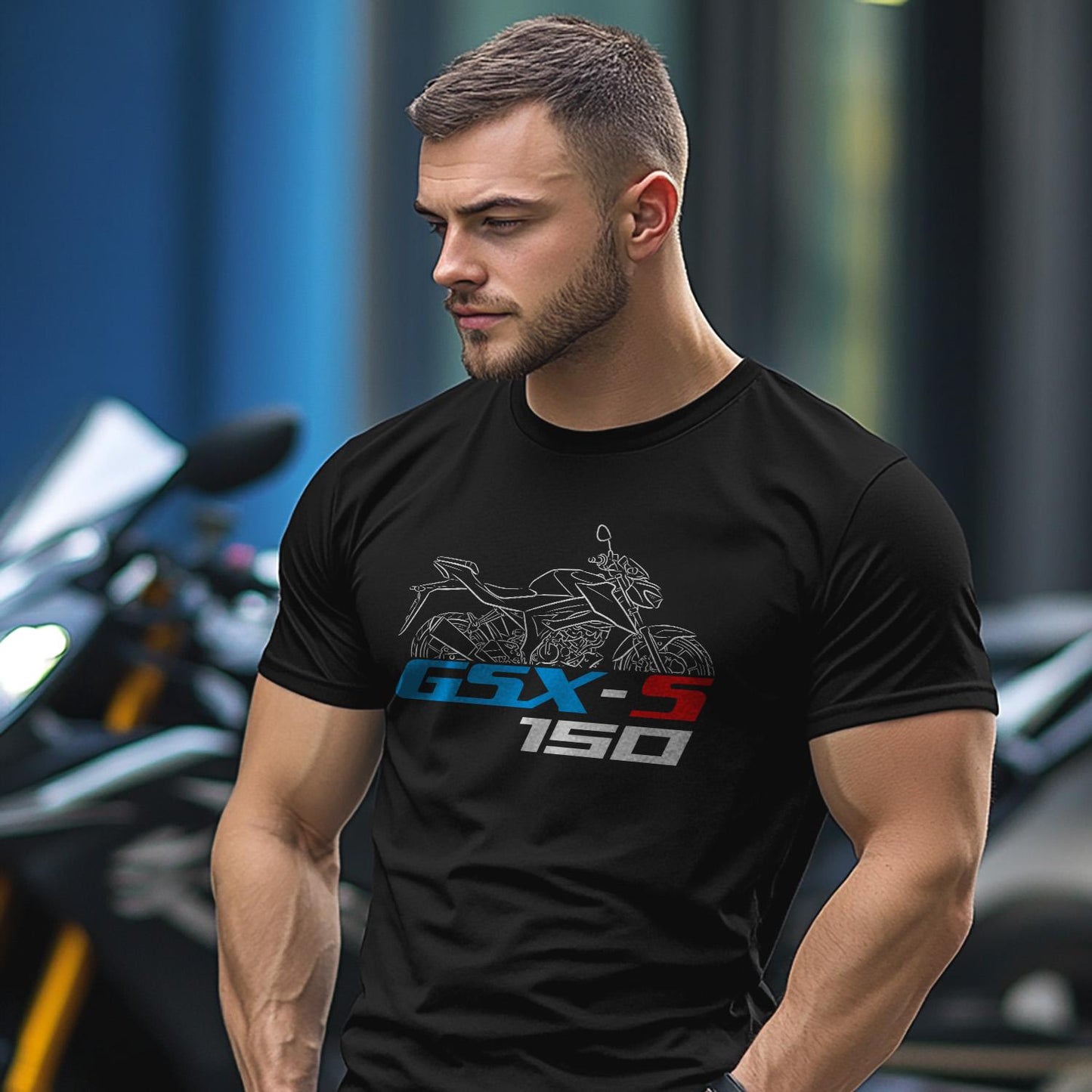 Suzuki GSX-S 150 Inspired T-Shirt - Motorcycle Tee Shirt for Riders