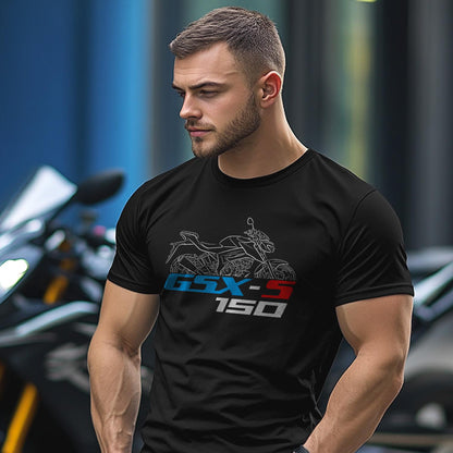 Suzuki GSX-S 150 Inspired T-Shirt - Motorcycle Tee Shirt for Riders