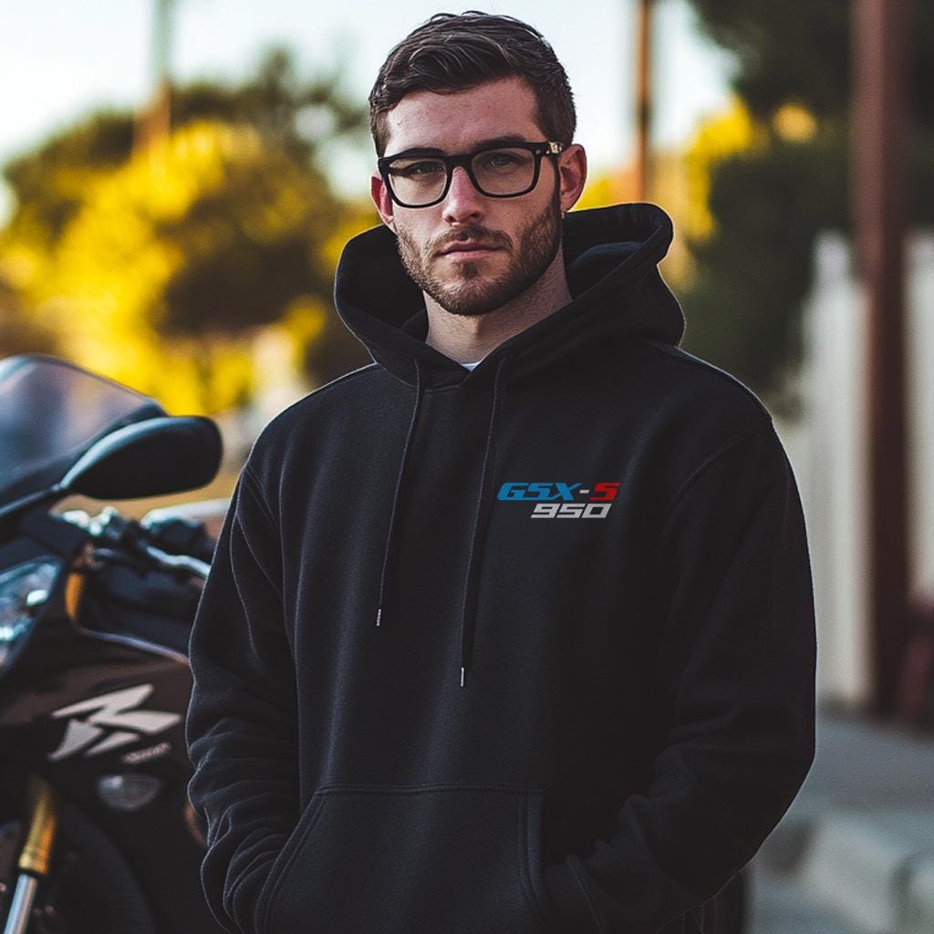 Suzuki GSX-S 950 Inspired Hoodie - Motorcycle Sweatshirt for Riders
