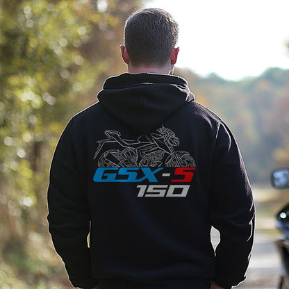 Suzuki GSX-S 150 Inspired Hoodie - Motorcycle Sweatshirt for Riders