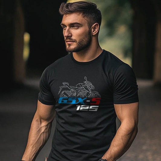 Suzuki GSX-S 125 Inspired T-Shirt - Motorcycle Tee Shirt for Riders