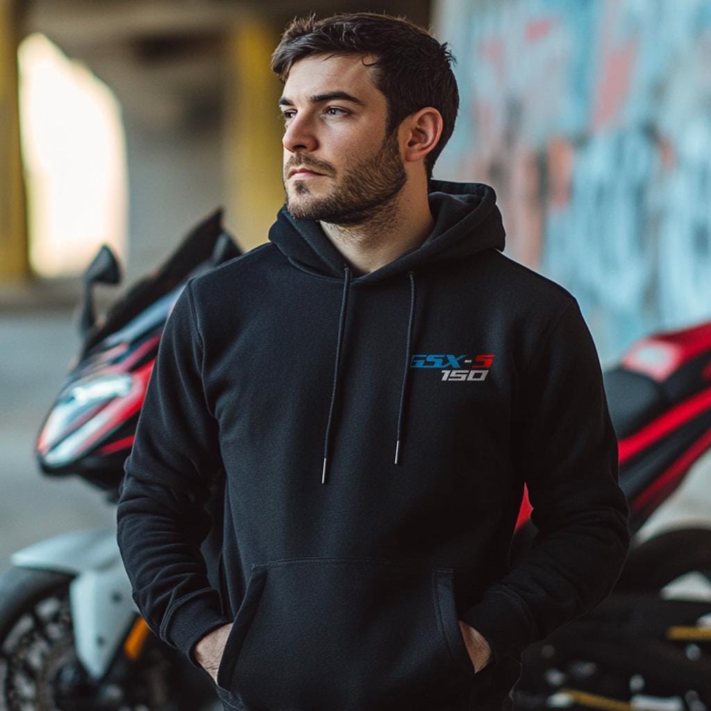 Suzuki GSX-S 150 Inspired Hoodie - Motorcycle Sweatshirt for Riders