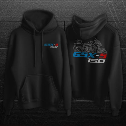 Suzuki GSX-S 150 Inspired Hoodie - Motorcycle Sweatshirt for Riders