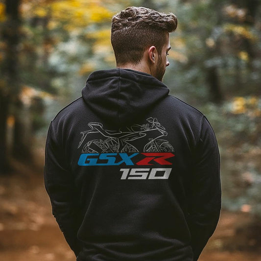 Suzuki GSX-R 150 Inspired Hoodie - Motorcycle Sweatshirt for Riders
