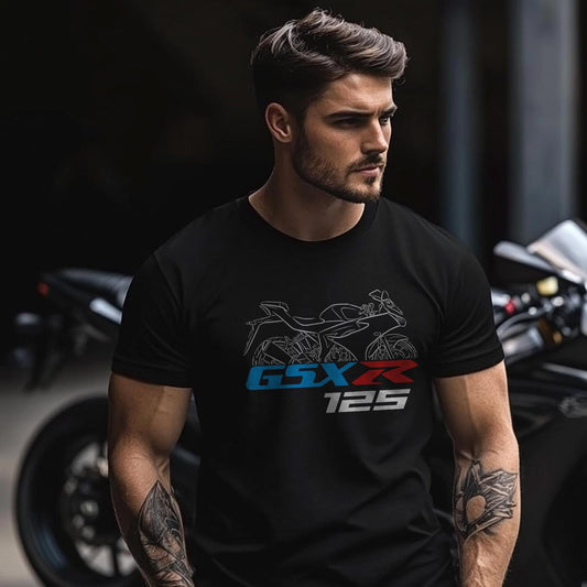 Suzuki GSX-R 125 Inspired T-Shirt - Motorcycle Tee Shirt for Riders