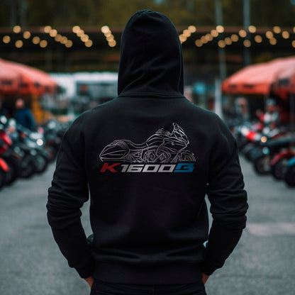 BMW K1600B Hoodie - Motorcycle Sweatshirt for Motorrad Riders