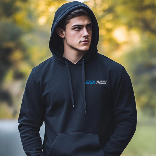 Suzuki GSX1400 Inspired Hoodie - Motorcycle Sweatshirt for Riders