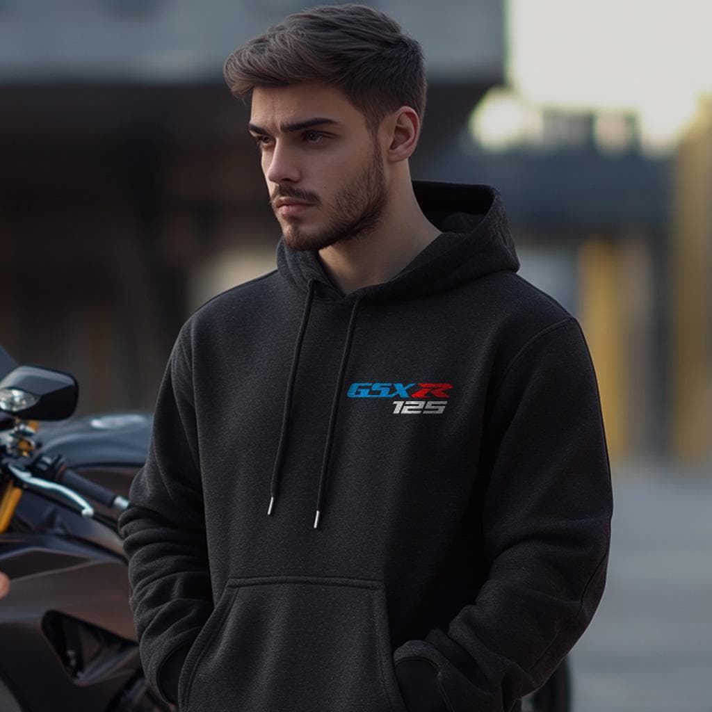 Suzuki GSX-R 125 Inspired Hoodie - Motorcycle Sweatshirt for Riders