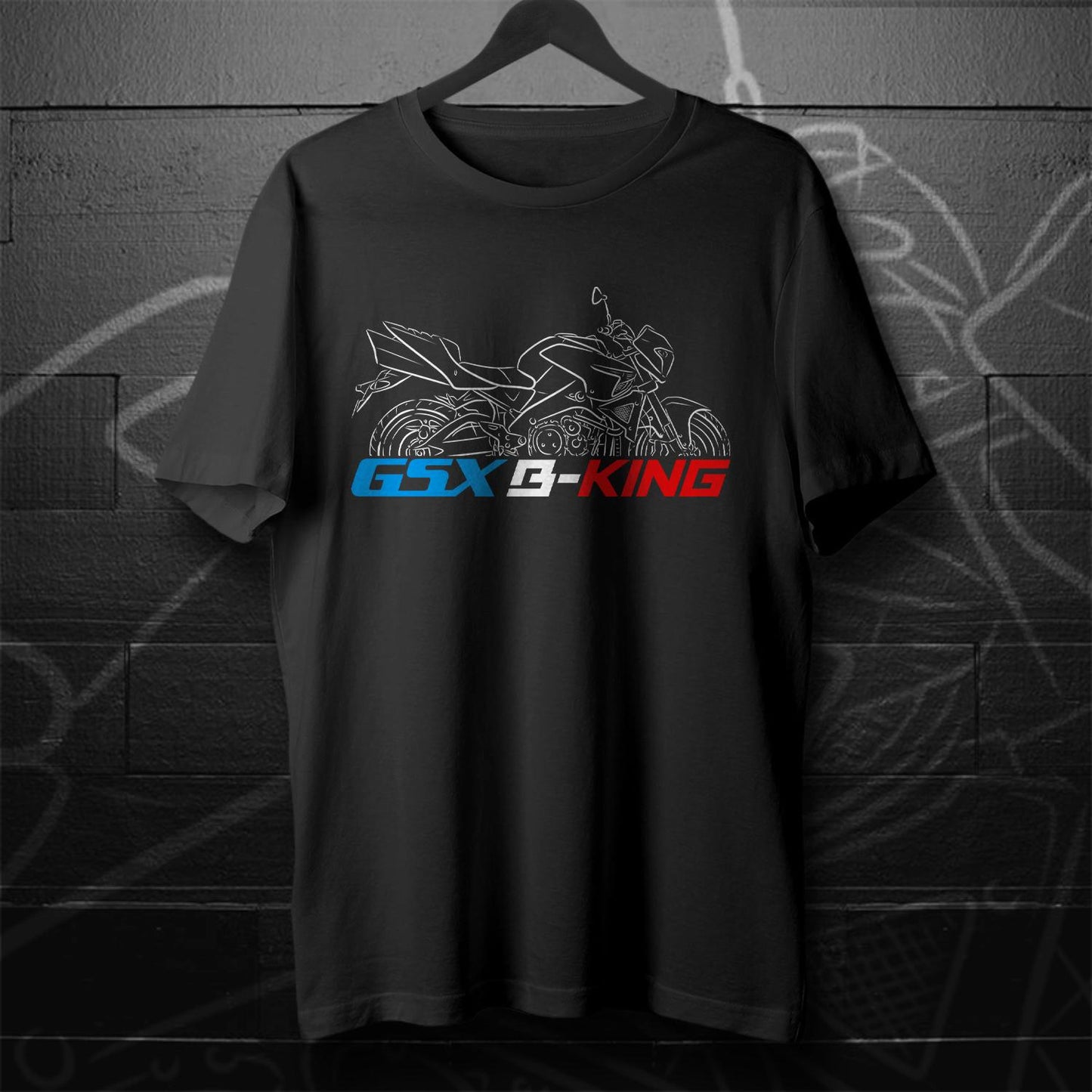 Suzuki GSX1300 B-King Inspired T-Shirt - Motorcycle Tee Shirt for Riders